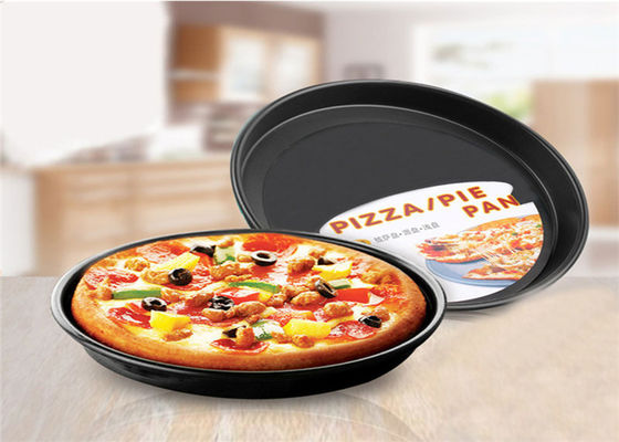 RK Bakeware China Foodservice NSF Hard Coat Tortiera rotonda personalizzata, Teglia per pizza in acciaio inossidabile