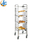 Rk Bakeware China Foodservice NSF Alluminio End Load Undercounter Prep Top Sheet Bun Pan Rack