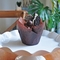 L'involucro regolare Brown della fodera 60mm di Tulip Paper Baking Cups Muffin secca