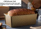 RK Bakeware China Foodservice NSF Glassa Pullman Teglia per pane con coperchio Teglia per pane tostato in alluminio