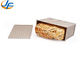 RK Bakeware China Foodservice NSF Telfon Antiaderente Pullman Pan Pane Pan Scanalato Pan Con Coperchio Dimensioni Personalizzate