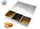 RK Bakeware China Foodservice NSF Alluminio Pullman Teglia per Pane / Teglia per Pane Teglia per Pane con Fondo Sciolto