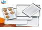 RK Bakeware China Foodservice Foglio di alluminio a grandezza naturale teglia per pane da forno vassoi per pane 18 &quot;X26&quot; pollici