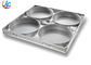 RK Bakeware China Foodservice Chicago Metallic 6 Cinghie Tonda in Alluminio per Torta al Formaggio Smaltata