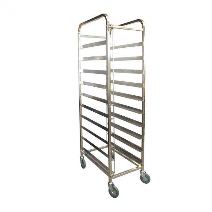 Stainless Steel Knocked-Down Commercial Kitchen Cart Hotel Hospital Food Trolley