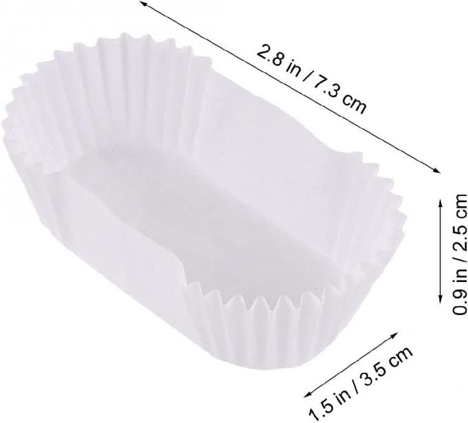 Tazza a forma di bollente di carta ovale del dolce del crogiolo di tazza di Rk Bakeware Cina per le linee automatiche industriali
