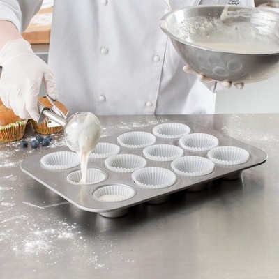RK Bakeware China Foodservice NSF Mini Crown Cake Pan Square Muffin Cupcake Teglia