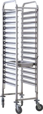 RK Bakeware Cina-Sinlge Oven Rack 610x750x1800 che cuoce Tray Bakery Trolley For Industry