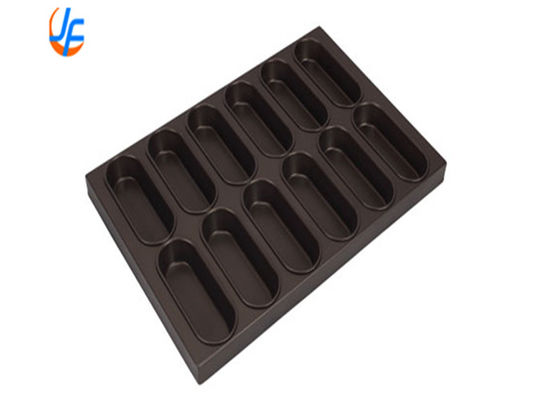 Muffin ovale Tray For Industrial Cake Factory del bigné di forma di RK Bakeware Cina
