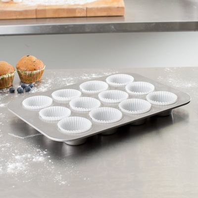 Vassoi antiaderanti di Pan Fda Commercial Aluminium Baking del muffin di Oz della tazza 3 di RK Bakeware China-12