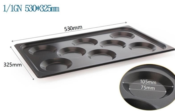 RK Bakeware China Foodservice Rational GN1/1 530X325 Teglia per uova in alluminio antiaderente