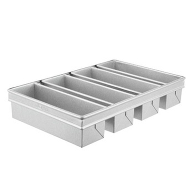 Rk Bakeware Manufacturer China-Antiaderente 4 cinghie Pan di segale Pan Form