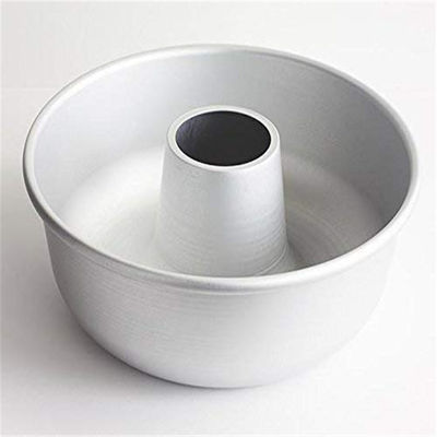 RK Bakeware China Foodservice NSF Tortiera in alluminio a forma di camino Tortiera in alluminio Angel Cake Pan