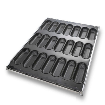 RK Bakeware China Foodservice NSF Durashield Coating Tablock Hamburger Bun Pan Teglia da forno