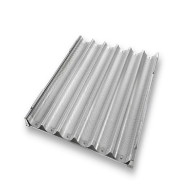 RK Bakeware China Foodservice NSF Vassoio per baguette antiaderente a 12 canali all'ingrosso 1200X800