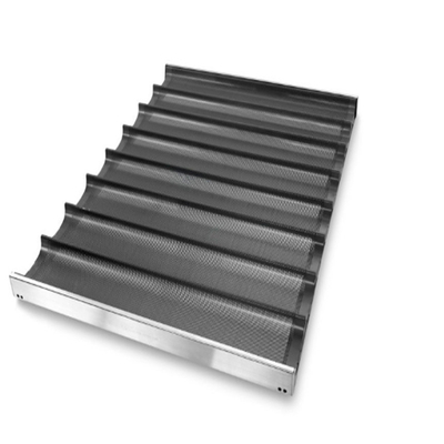 RK Bakeware China Foodservice NSF 800X600 Vassoio per baguette con canale di rivestimento Durashield