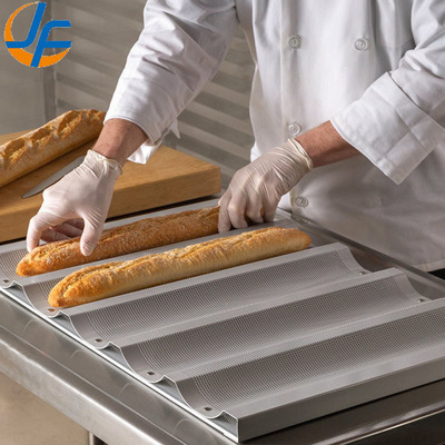 RK Bakeware China 18X26 Vassoio da forno per baguette francese in alluminio smaltato a grandezza naturale