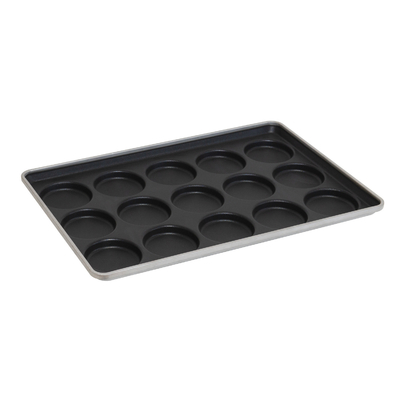 Rk Bakeware China-52345 Vassoio Per Hamburger Da 4,5 Pollici In Acciaio Alluminato / Teglia Superiore Per Muffin