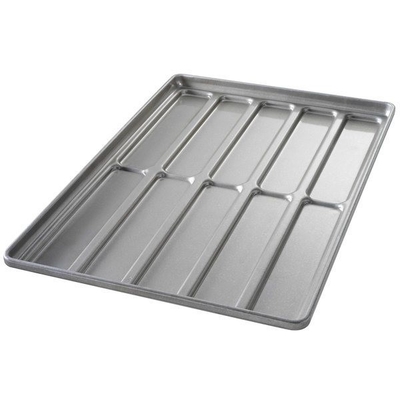 Rk Bakeware China- Smaltato 41058 Vassoio per hot dog in acciaio alluminato Hoagie Bun Pan