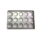 RK Bakeware China Foodservice NSF 45727 28 scomparti in acciaio alluminato smaltato mini pagnotta speciale per muffin