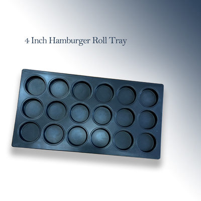 RK Bakeware China Foodservice NSF WEHS 102 rotondo profondo 102 mm antiaderente 4 pollici vassoio per rotoli di hamburger