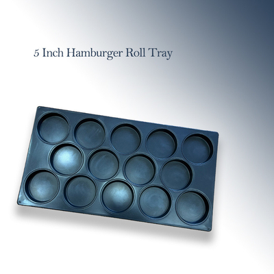 RK Bakeware China Foodservice NSF WEHS 102 rotondo profondo 102 mm antiaderente 4 pollici vassoio per rotoli di hamburger