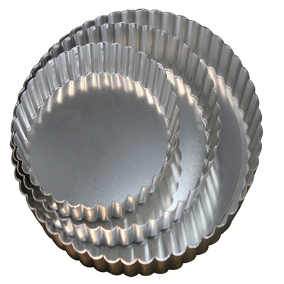 Rk Bakeware China-Padella per quiche scanalata a base sfusa antiaderente