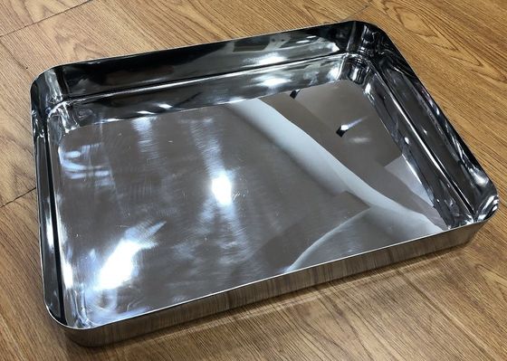 Rk Bakeware China-Vassoio da cucina rettangolare piccolo in acciaio inossidabile