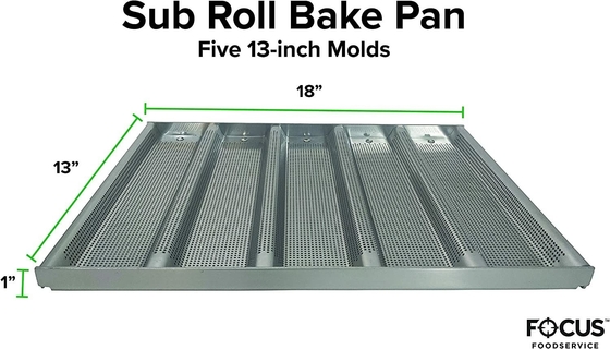 RK Bakeware China Foodservice NSF 49015 Teglia da forno in alluminio smaltato per sandwich