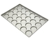 RK Bakeware China Foodservice NSF 977943 Teglia per arrosti in alluminio con rivestimento duro e teglia per pizza rettangolare in alluminio