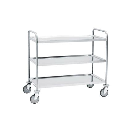 RK Bakeware Cina Produttore per il trasporto Carrello piccolo per scaffali gastronorm in acciaio inossidabile