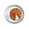 Vassoio per pizza in alluminio rotondo da 9 pollici accessorio per pizza teglia per pizza in metallo