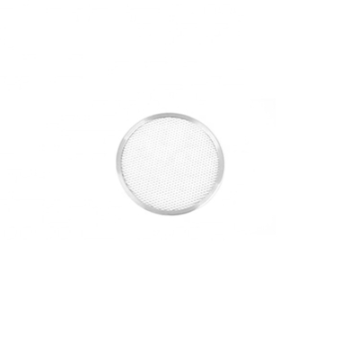 teglia per pizza a maglie rotonde da 17 pollici teglia per pizza forata teglia da forno teglia per pizza in alluminio