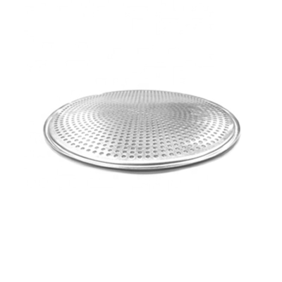 Teglia per pizza perforata in alluminio tondo da 17 pollici teglia per pizza perforata teglia per panetteria o ristorante o bar