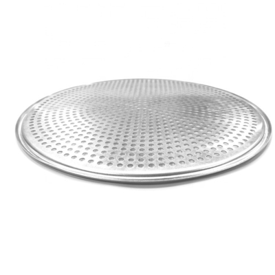 Teglia per pizza perforata in alluminio tondo da 16 pollici teglia per pizza perforata teglia per panetteria o bar o ristorante