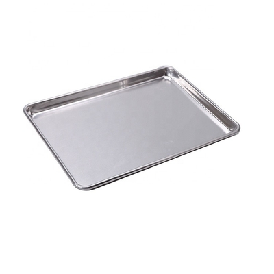 commerciale 13 '' * 9 '' * 1 '' 0,8 mm rettangolo teglia da forno per hamburger o hamburger o panino per hot dog teglia per pane in alluminio