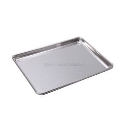 commerciale 13 '' * 9 '' * 1 '' 0,8 mm rettangolo teglia da forno per hamburger o hamburger o panino per hot dog teglia per pane in alluminio