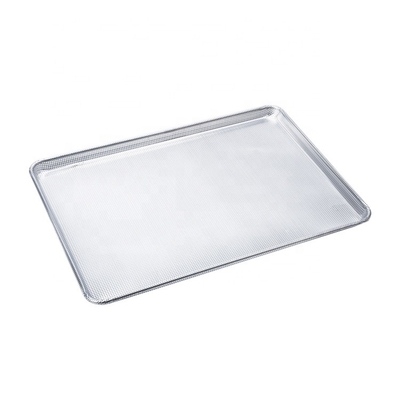 Vassoio in metallo perforato da 26 x 18 pollici da 1,2 mm Teglia da forno piatta perforata Vassoio in lamiera di alluminio perforato