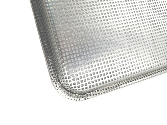 Vassoio di rivestimento in alluminio da 13 * 18 pollici da 1,2 mm padella antiaderente padella per carne vassoio caldo