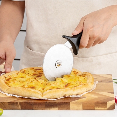 Rotella tagliapizza in acciaio inossidabile da 10 cm con impugnatura in PP