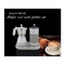 Fornello automatico 2 in 1 per cappuccino espresso con set regalo per montalatte Set per caffettiera elettrica e montalatte