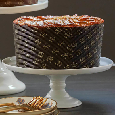 Panettone alto bollente di carta 5 Oz della muffa di microonda