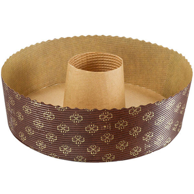 Panettone alto bollente di carta 5 Oz della muffa di microonda