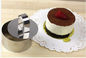 RK Bakeware China Foodservice NSF Anello per mousse da 8 pollici in acciaio inossidabile