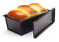 RK Bakeware China Foodservice NSF Stampo per pane tostato in alluminio antiaderente completo con coperchio 1,5 mm