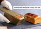 RK Bakeware China Foodservice NSF Glassa Pullman Teglia per pane con coperchio Teglia per pane tostato in alluminio