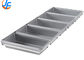 RK Bakeware China Foodservice NSF Commercial 9'' Pullman Loaf Pan / 4 Strap 5-5/8 By 3-1/8-Inch Pane Pan Set
