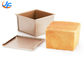 RK Bakeware China Foodservice NSF Grande capacità di cottura Pullman Pan Toast Box con coperchio Pullman Bread Pan