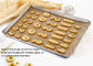 Teglia di alluminio su ordinazione della teglia da forno di RK Bakeware Cina, teglia 18&quot; X26&quot; X1&quot; del pane del biscotto del vassoio da forno