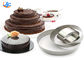 RK Bakeware China Foodservice NSF torta di compleanno tortiera, anelli per mousse in acciaio inossidabile